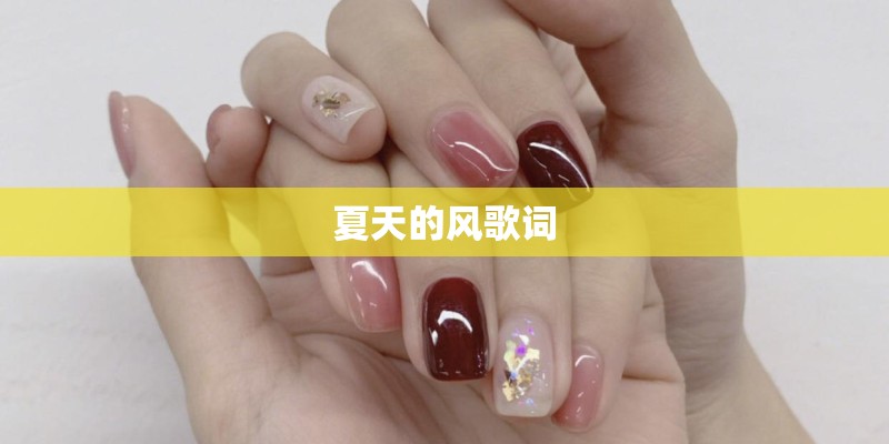 夏天的风歌词