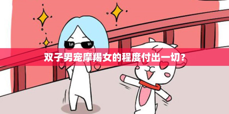 双子男宠摩羯女的程度付出一切？