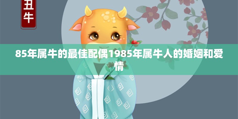 85年属牛的最佳配偶1985年属牛人的婚姻和爱情