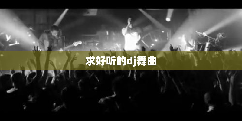 求好听的dj舞曲